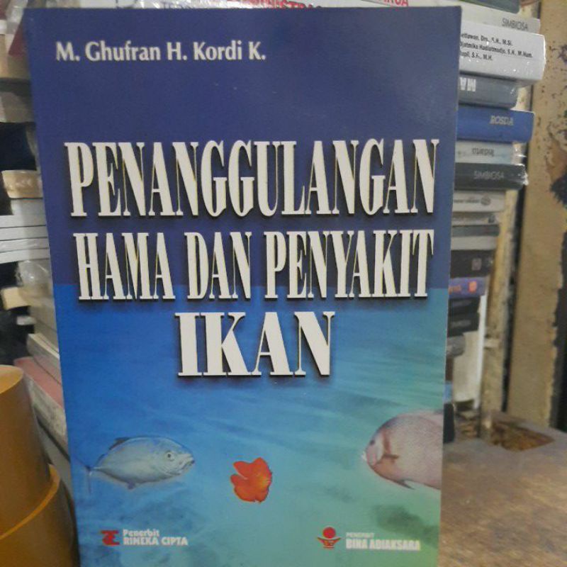 Penanggulangan hama dan penyakit ikan.