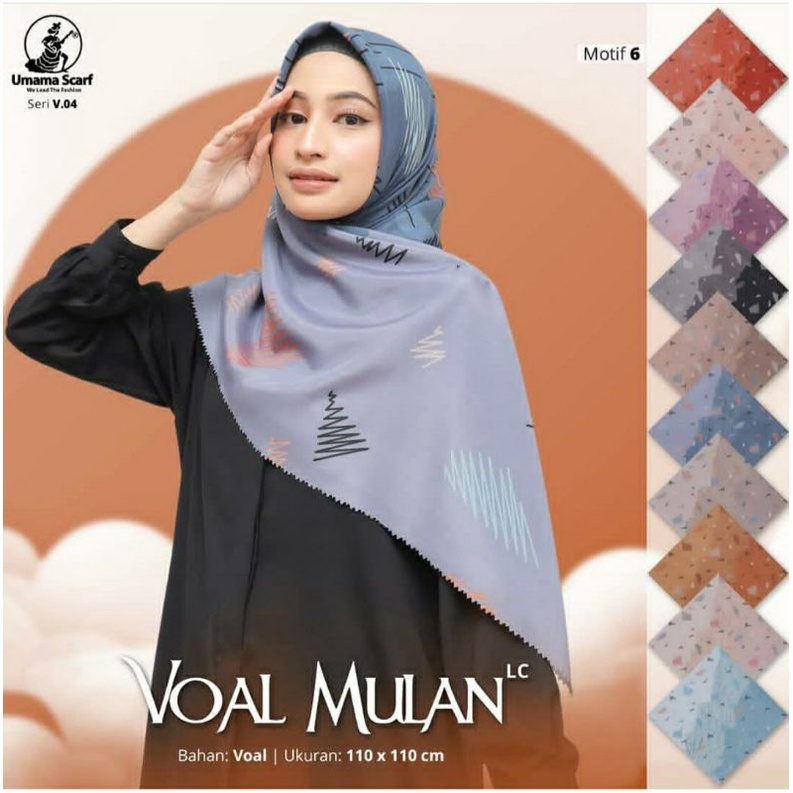 segiempat voal mulan (10 pcs)