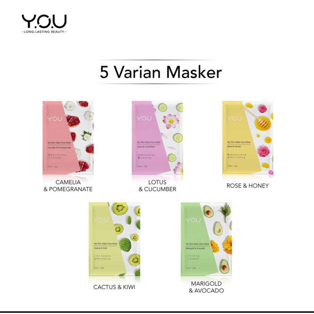 YOU My Skin-Mate Face Mask 22g