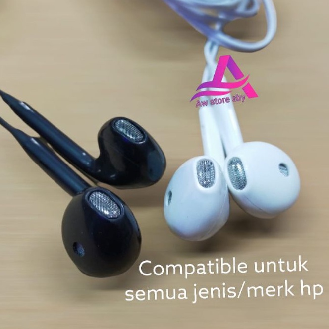 EARPHONE OPPO ORI EXTRA BASS PREMIUM QUALITY HEADSET OPPO A3S A5S F9 A52 A53 A54 A15S A16 A92