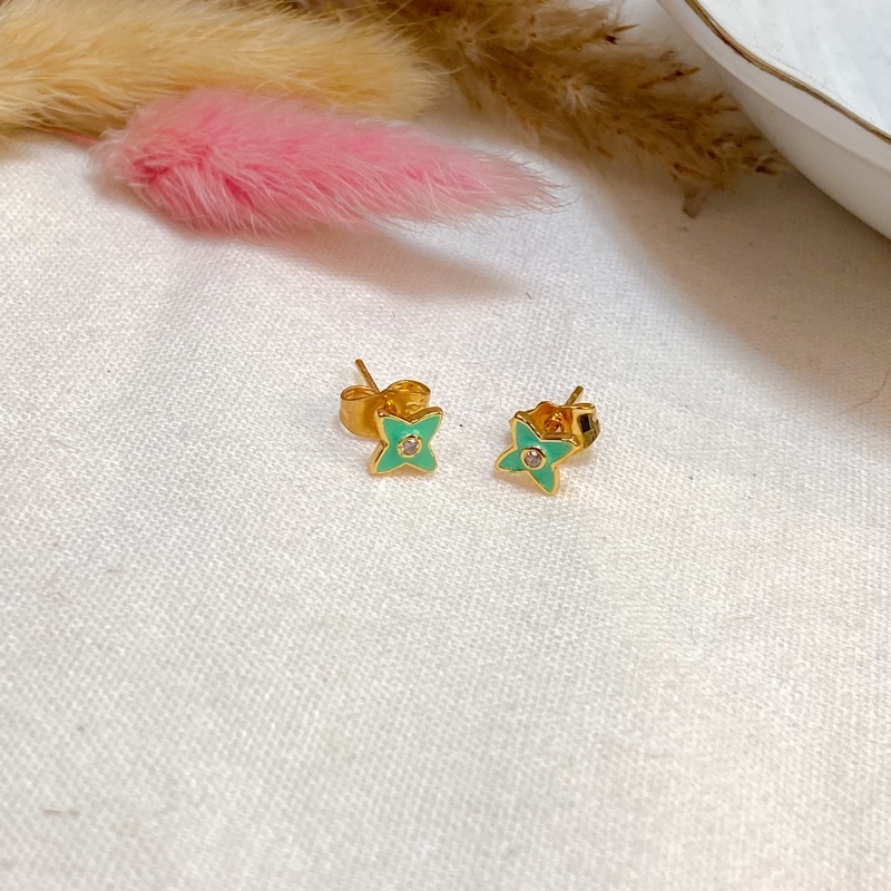 Anting Tusuk Yaxiya Bunga Mata 1