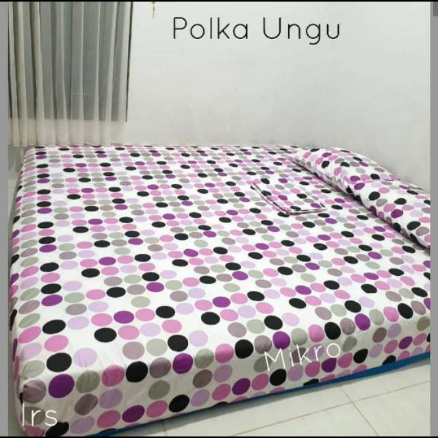 Sale sprei homemade termurah motif anak dewasa kartun 180 grey flaminggo mickey polkadot ungu