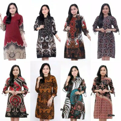 Batik Tunik Wanita M L Xl Xxl