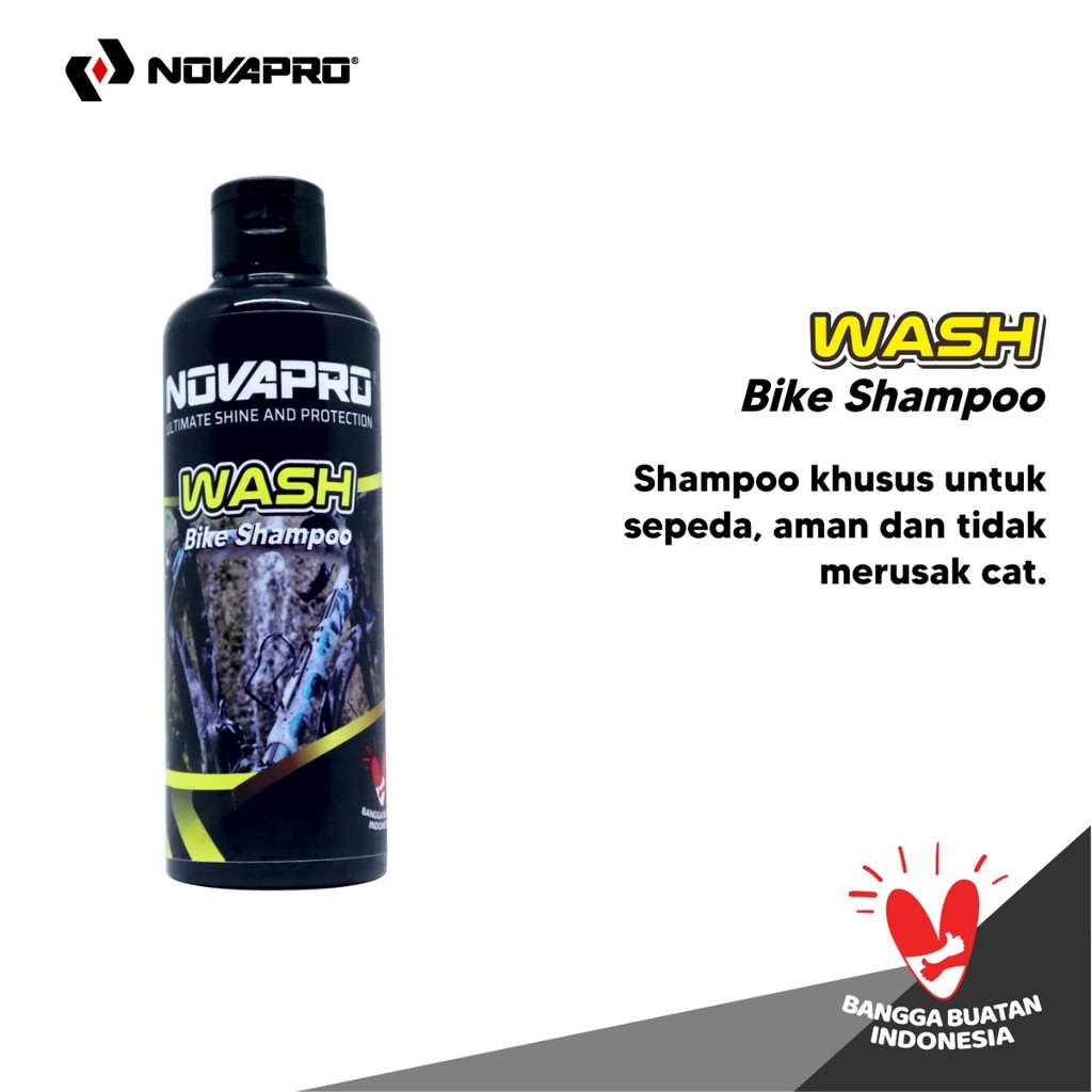 Shampo Sepeda Premium Novapro Wash / Bike Shampoo 250ml