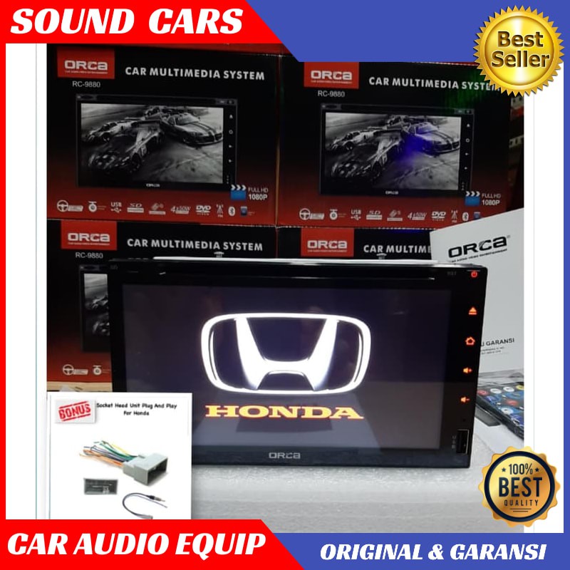 Tv mobil Honda BONUS CAMERA PARKIR Best Quality Garansi Original