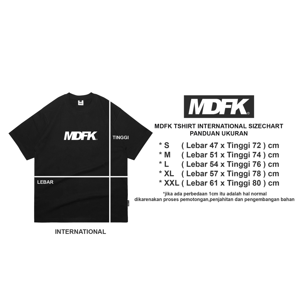 MDFK BASIC OG LOGO T SHIRT ORIGINAL