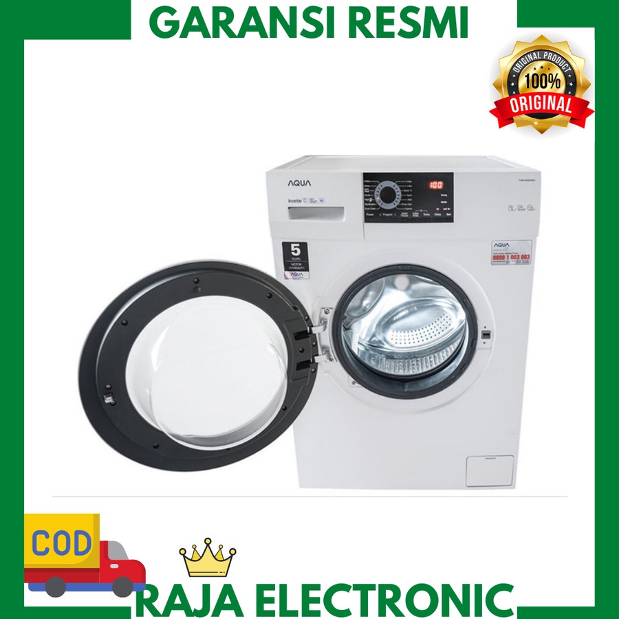 MESIN CUCI FRONT LOADING AQUA JAPAN FQW 850829QD FQW 850829QD 8,5 KG