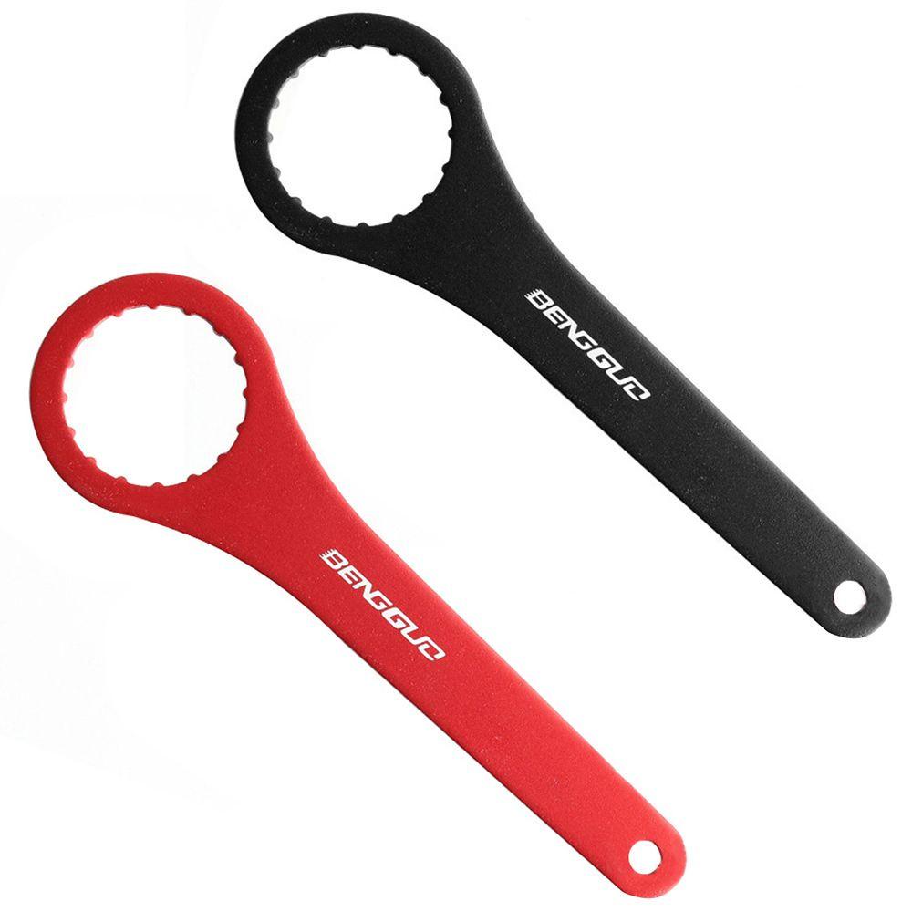 R-FLOWER Kunci Bracket Bawah Tahan Lama Bagian Sumbu Aksesoris Sepeda MTB Aluminium Alloy