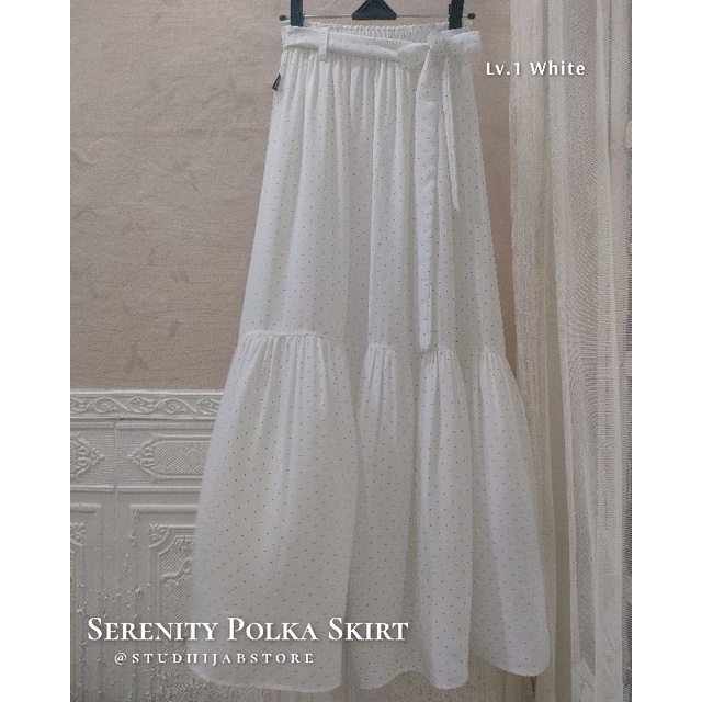 Polkadot Serenity Skirt by Studhijabstore