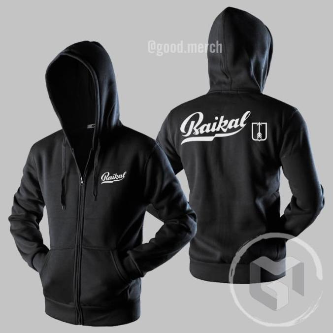 Jaket Hoodie Sweater Baikal Makarov Sweatshirt Zipper