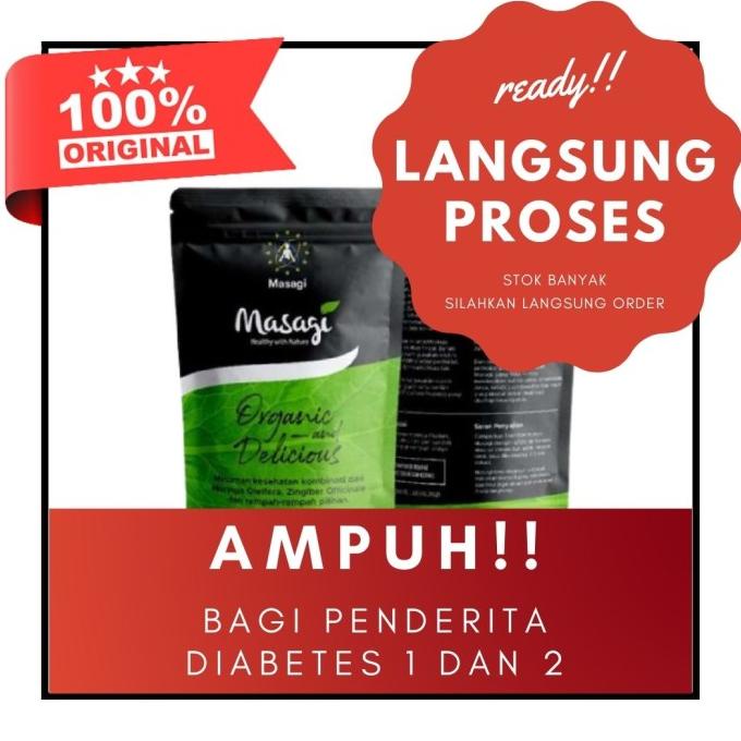 

Discount Masagi 215gr Obat Herbal Diabetes Melitus Basah Kering Ampuh Testimoni /OBAT HERBAL ASAM URAT/OBAT HERBAL PELANGSING/OBAT HERBAL KOLESTEROL/OBAT HERBAL DIABETES