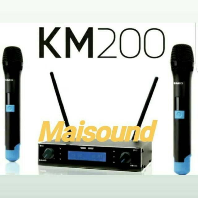 MIC WIRELESS AKG KM 200 MULTI CHANNEL ORIGINAL MICROPHONE AKG KM200