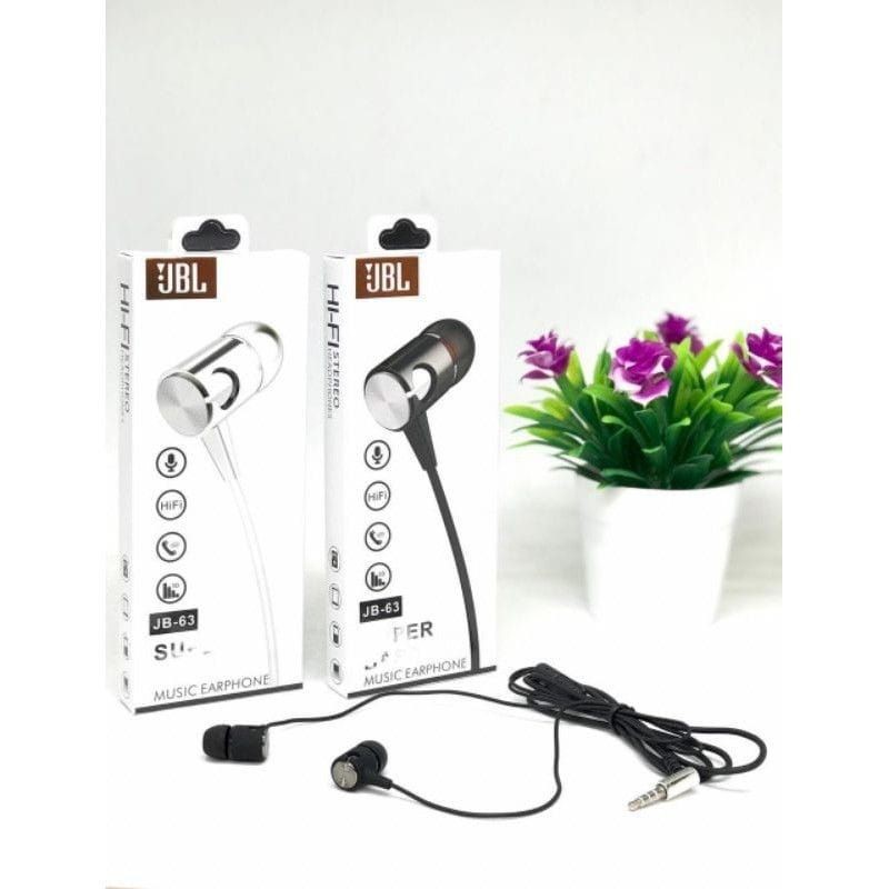 Headset J JB-63 SUPER BASS Earphone J JB63 SUPERBASS Handsfree JB-63 Super Bass