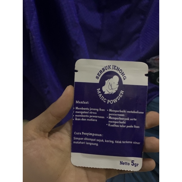 serbuk jenong louhan