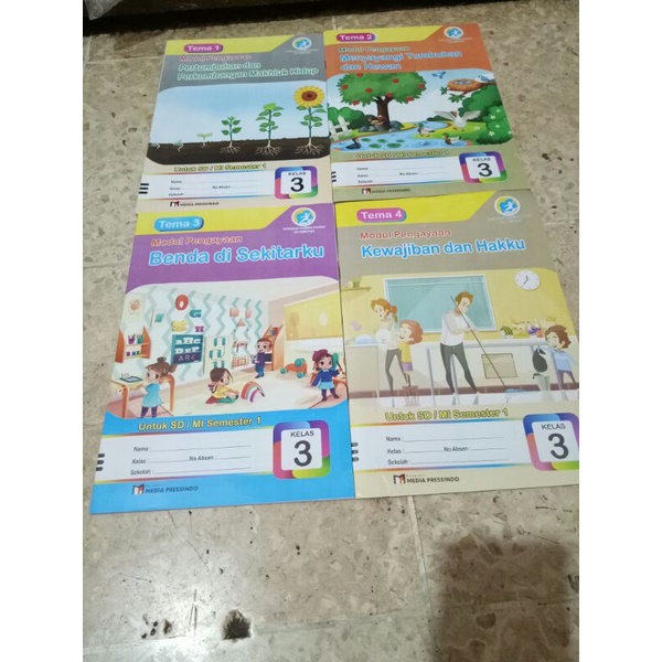 Lks media presindo kelas 3 Tema 1- 4