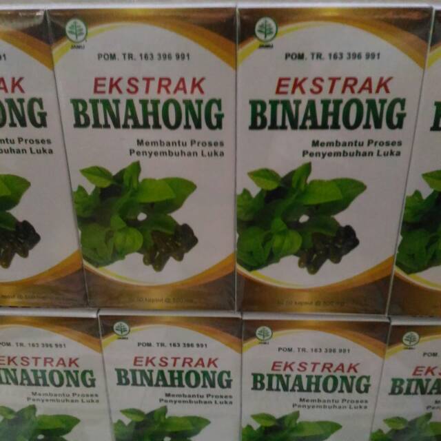 Extrak Binahong/extrak daun binahong/kapsul daun binahong/kapsul binahong