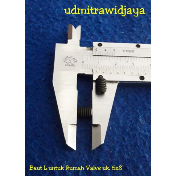 Baut L lontop uk 4x12 baut rumah valve baut L cop pcp PCP Uk. 6x6 6x8 6x12 baut tanpa kepala set L