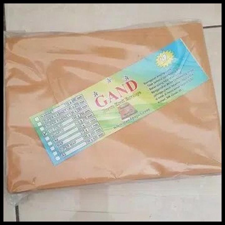 

Produk Unggulan Amplop Coklat 1/2 F4 Isi 100 Lembar