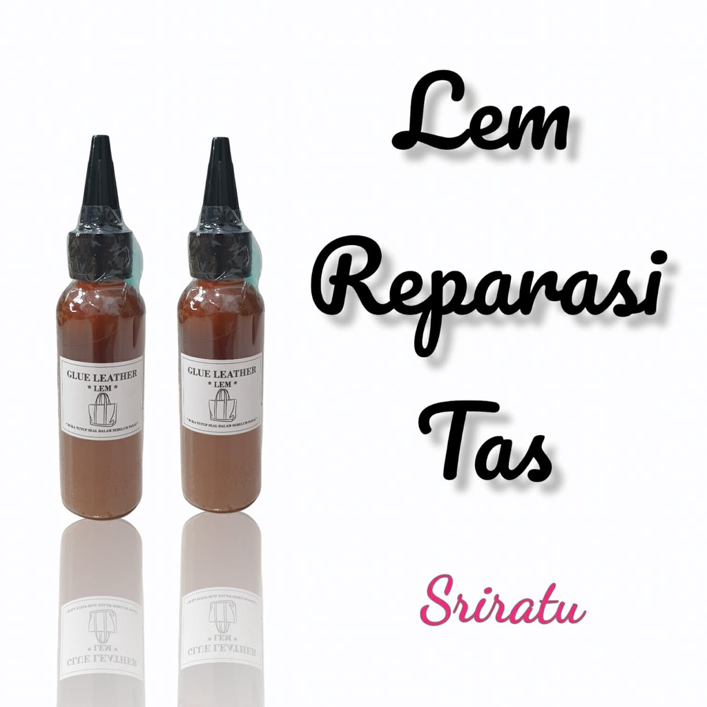 LEM REPARASI UNTUK MEREKATKAN TAS KULIT &amp; SOL