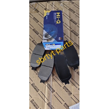 kampas rem depan alphard gen 1 hi-q