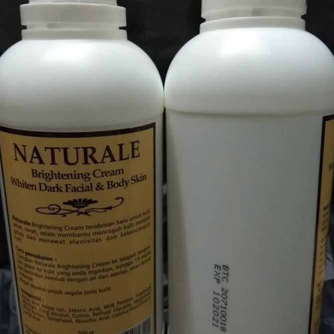 

Naturale Bleaching / Brightening Cream 500 gr