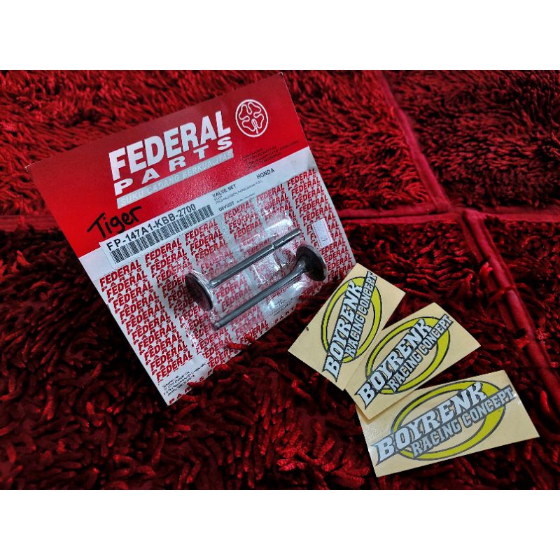 Klep Set Federal Pro NeoTech Tiger Mega Pro FP 147A1 KBB 2700 - BOYRENK RACING