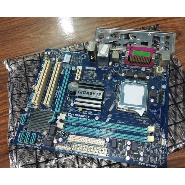 Mobo g41 ASUS/GIGABYTE Lga 775 ddr3 plus Core2duo HSF