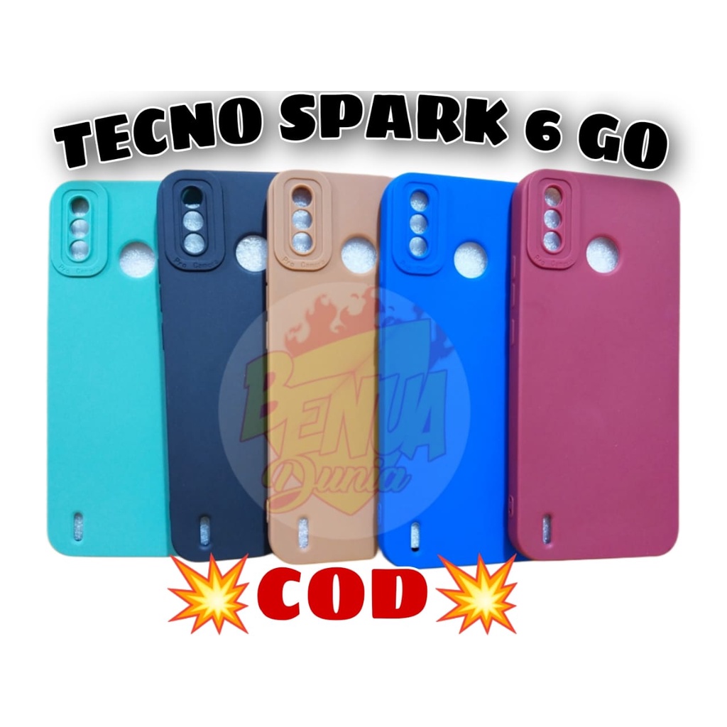 CASE TECNO SPARK 6 GO // SOFTCASE BABY PRO KAMERA PELINDUNG KAMERA TECNO SPARK 6 GO - BD