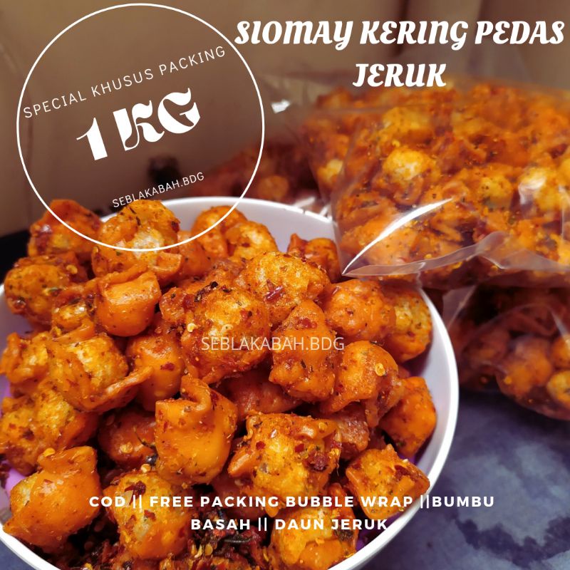 

SIOMAY KERING PEDAS JERUK TERMURAH 1KG