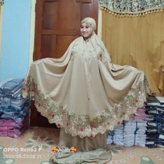 Mukenah mewah Azizah FREE Tas Cantik