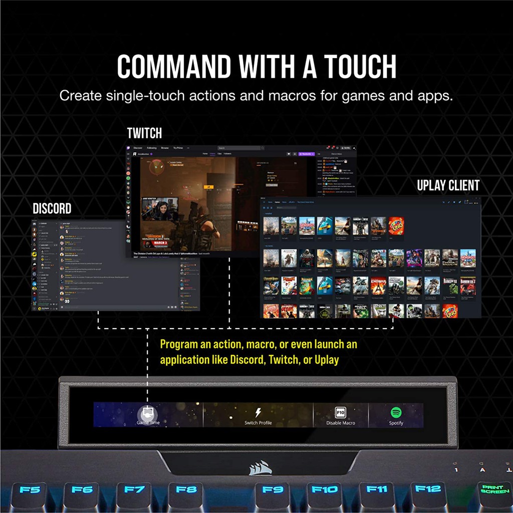 Corsair iCUE Nexus Companion Touch Screen