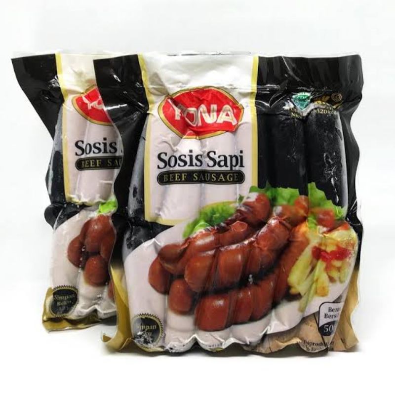 

Yona Sosis Bakar Jumbo 6s dan 12s 500gr