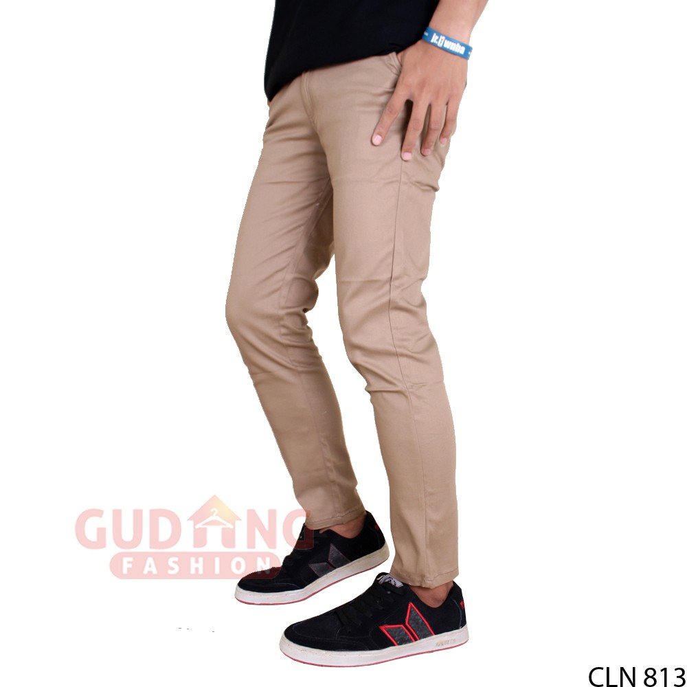 Celana Pria Polos Chino Pants Panjang - CLN 813