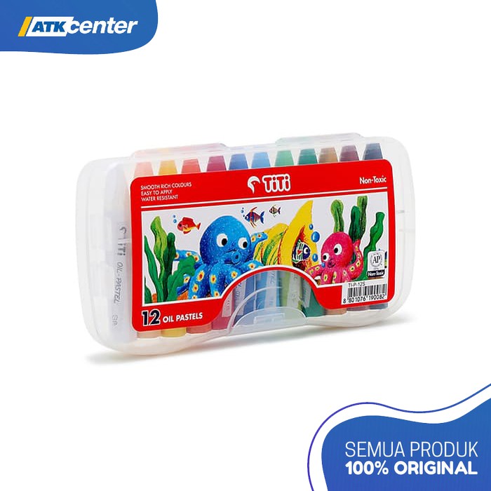 

OIL PASTELS / CRAYON TITI 12 COLORS