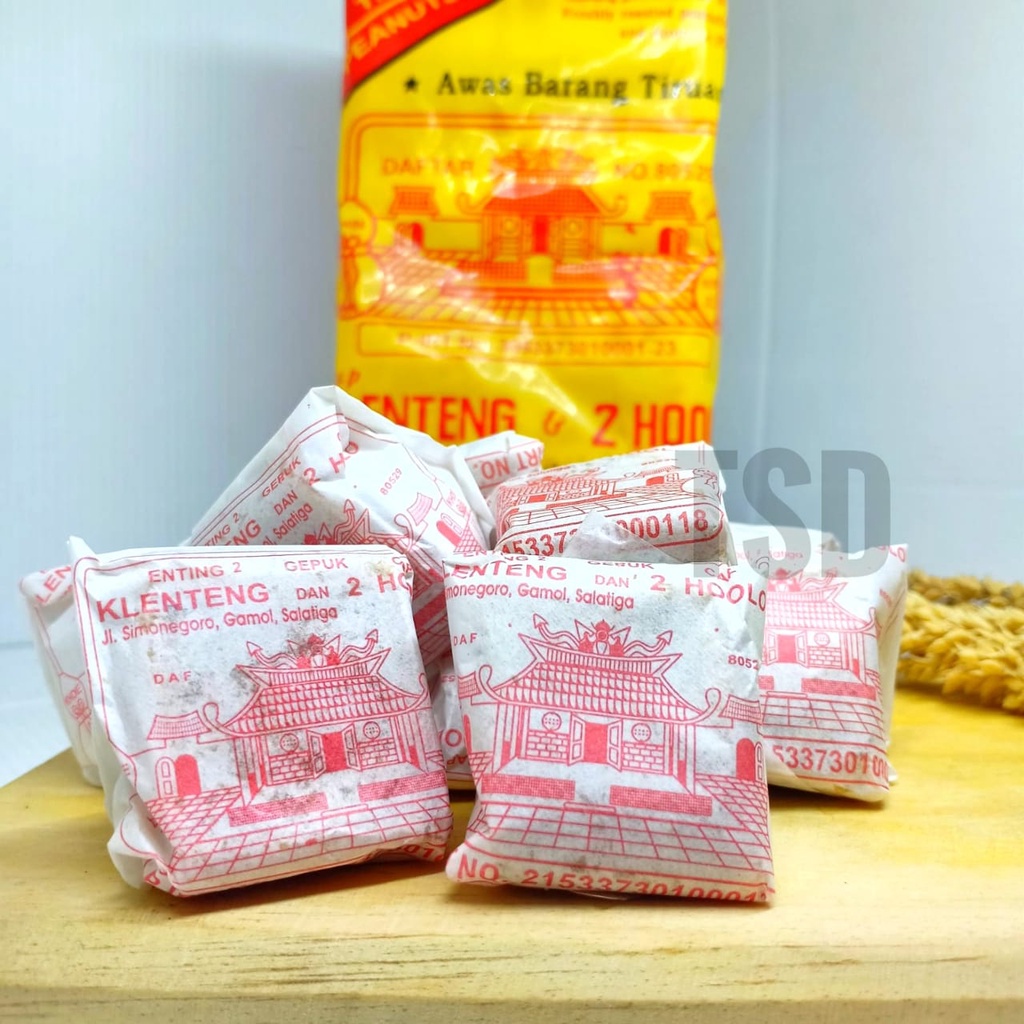

ENTING ENTING GEPUK KACANG CAP KLENTENG & 2 HOOLO / MANIS / GURIH / OLEH OLEH