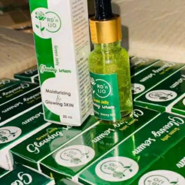 GLOWING SERUM rdn ijo green jelly