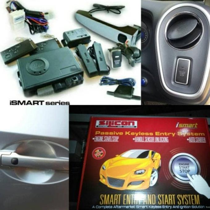 Aksesories Interior Mobil Alarm Keyless Ismart Honda Mobilio Immobilizer
