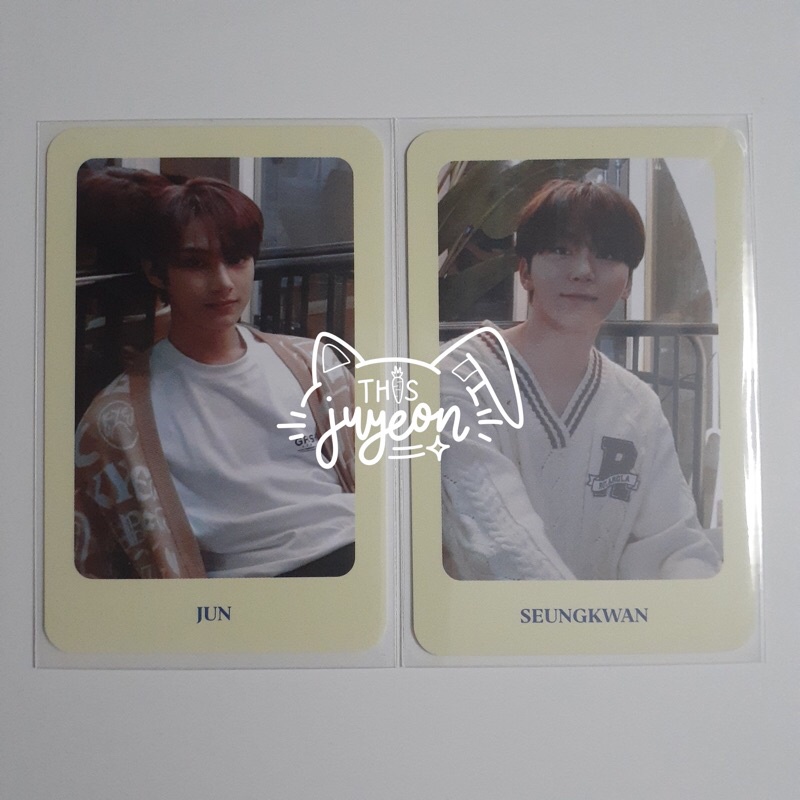 SEVENTEEN Ode To You Off The Record Jun Seungkwan Photocard PC