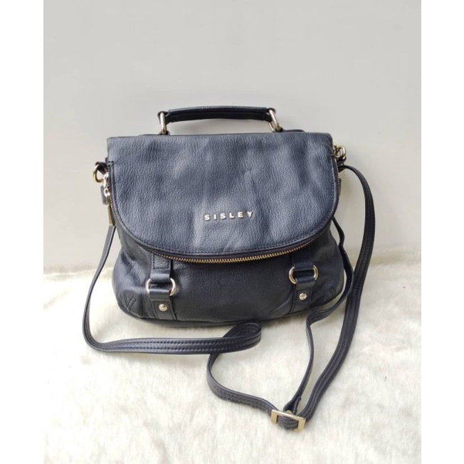TAS SLING SISLEY ORIGINAL KULIT ASLI,  PRELOVED SISLEY ORIGINAL,  TAS SISLEY