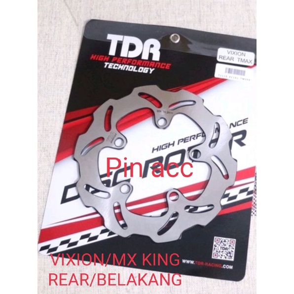 Disc Brake Rotor / Piringan Cakram/Belakang TDR Racing - Yamaha Mx King/vixion new PNP