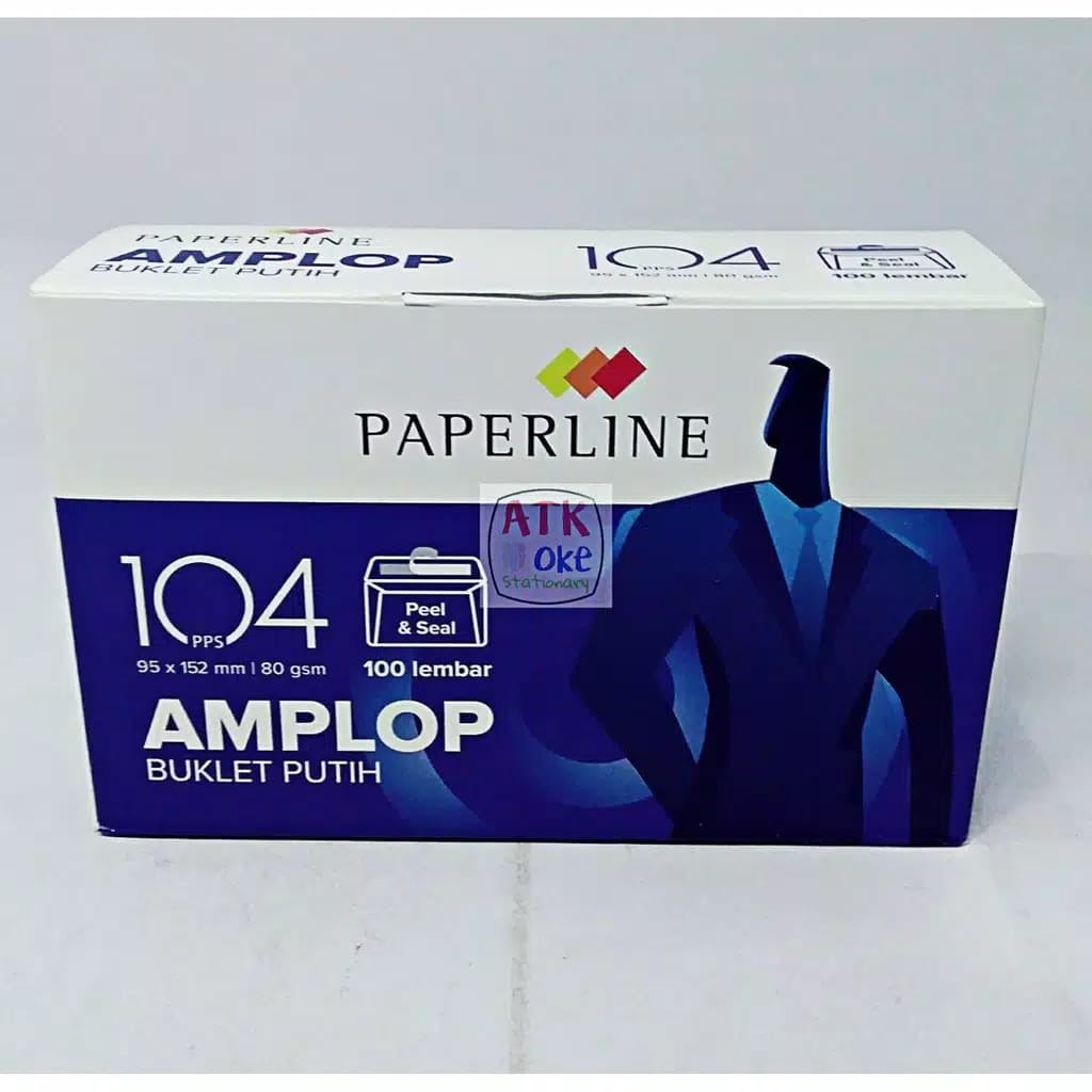

Paperline Amplop Polos (100 pcs)