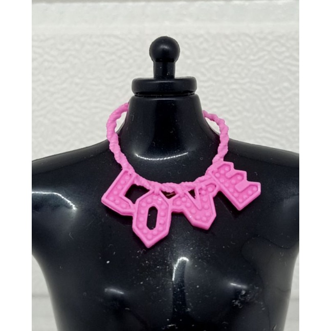 kalung boneka varian pink