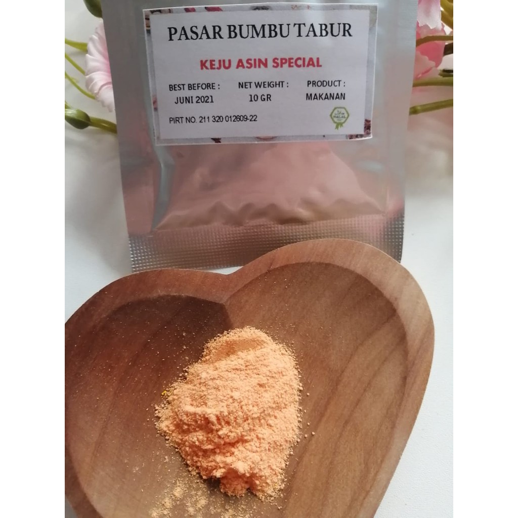 

BUMBU TABUR KEJU ASIN SPECIAL 100 GRAM BUBUK MAKANAN SERBAGUNA ENAK MURAH HALAL