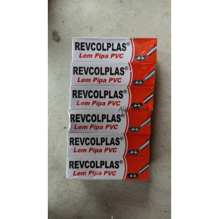 Lem paralon lem pipa PVC revcolplast/sejenis