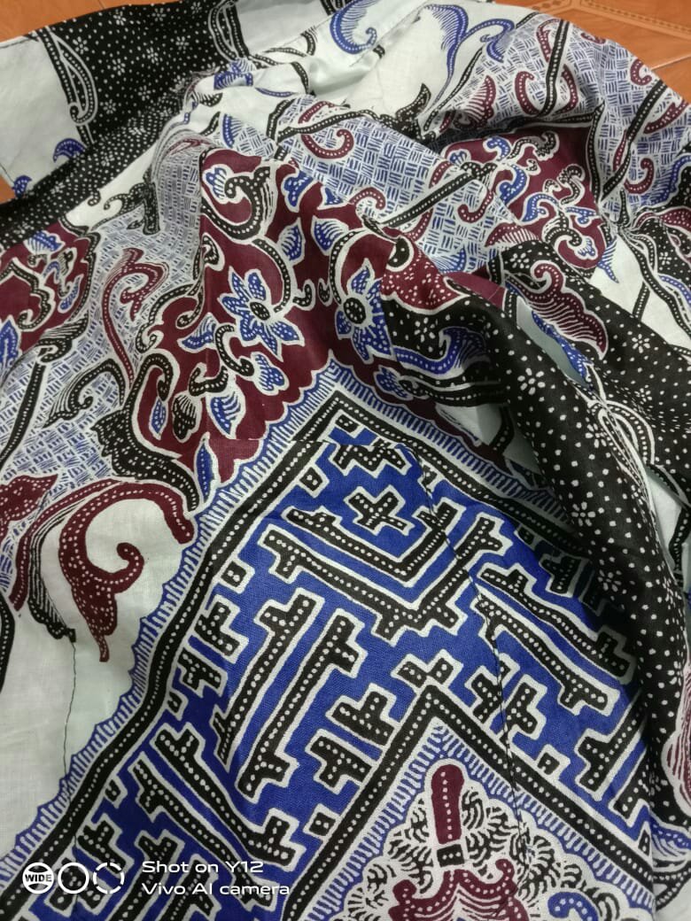 Bisa Beli Satuan Saja Maura Couple - Sania Ruffle Batik Couple Ori Ndoro Jowi Dnt