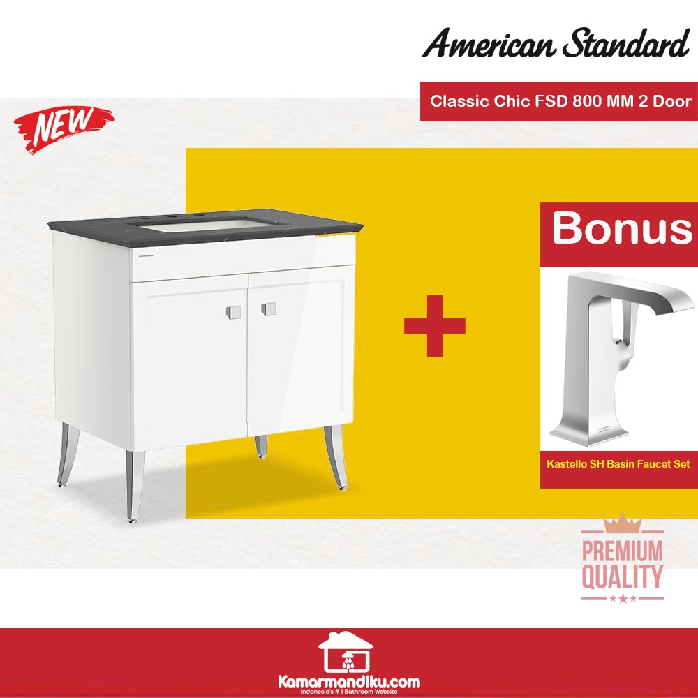 American Standard New Vanity Wastafel Meja Set Classic Chic Kastello Shopee Indonesia American Standard New Vanity Wastafel Meja Set Classic Chic Kastello Shopee Indonesia