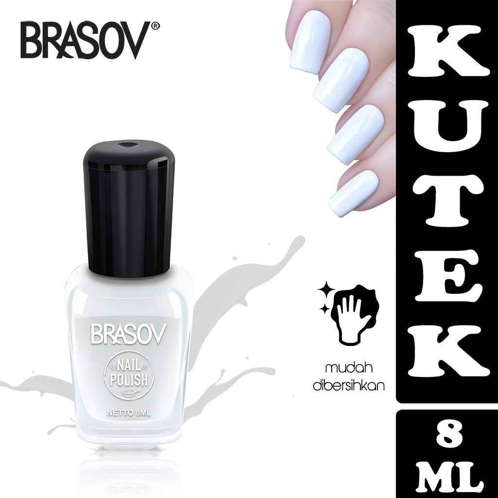 BRASOV Kutek Cat Kuku 8 ML Kutex Nail Polish