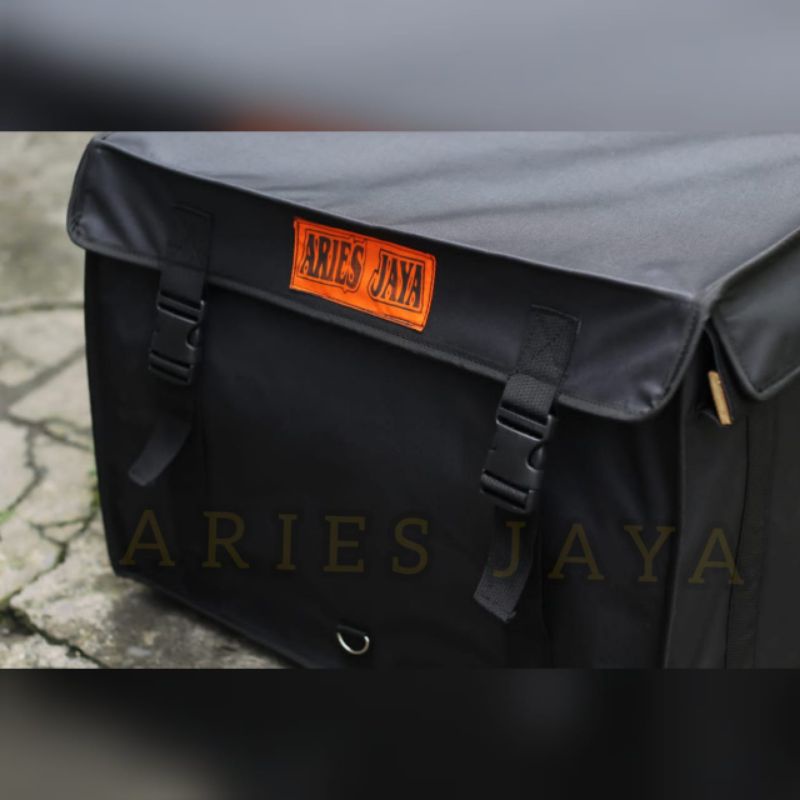 Tas Pos Obrok Kurir Sales Anti Air Tas Motor Tas Rengkek Tas Kargo Aries Jaya Tali Bandat  Besar Jumbo Aries Jaya