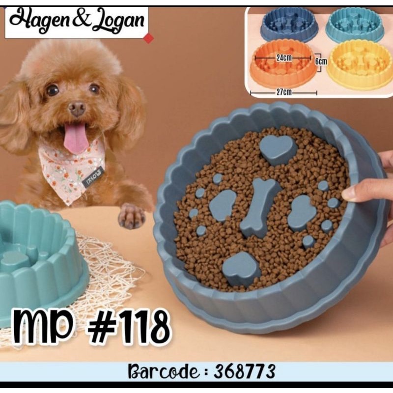 Tempat Makan Anjing Mangkuk/Mangkok Anti Selio Mp 118
