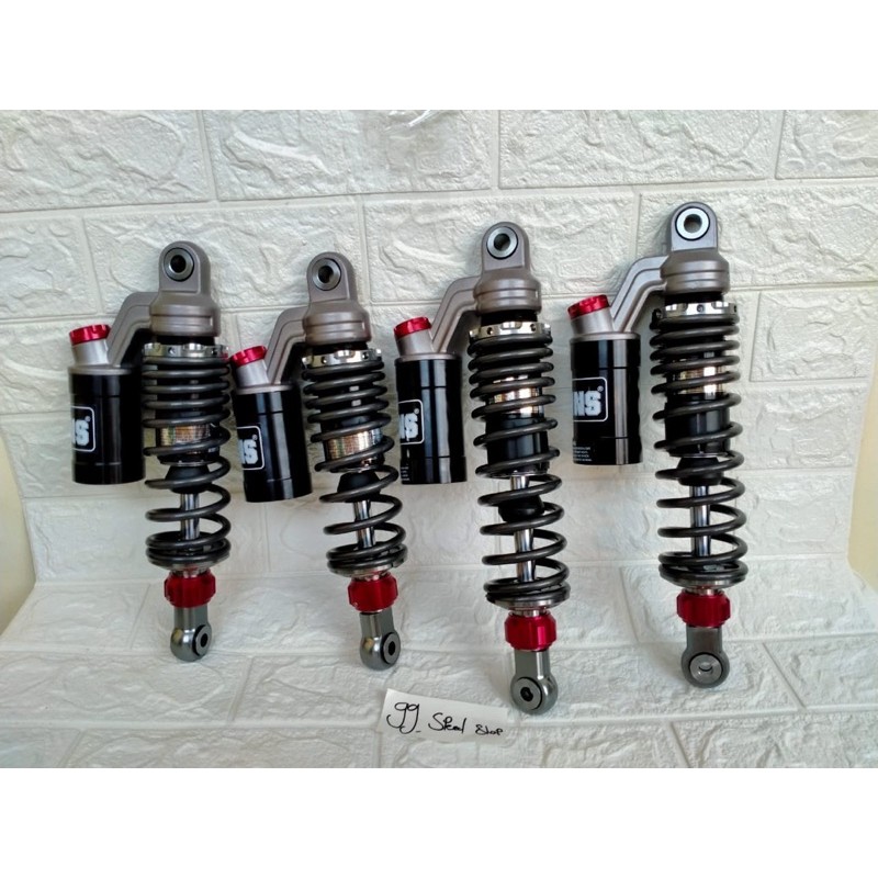 Shockbreaker Tabung Atas Titanium Series Model Ohlins 280mm 330mm 340mm Shock Bebek Rk king F1zr dll